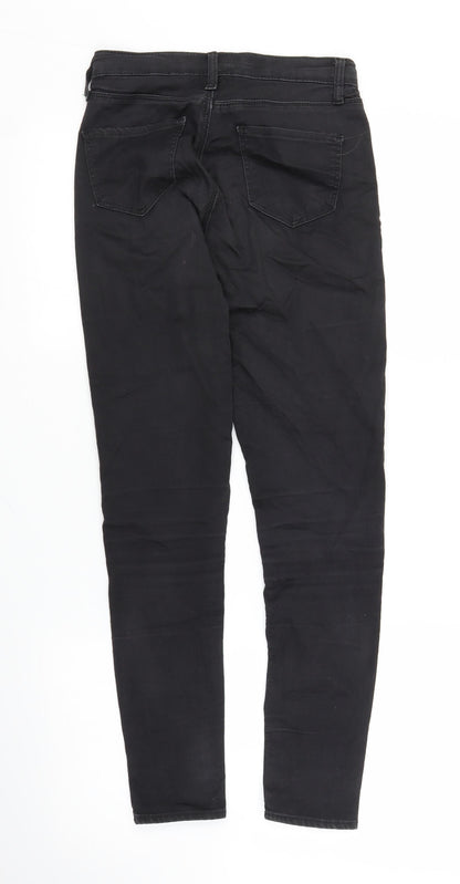 Topshop Womens Black   Skinny Jeans Size 26 in L25 in