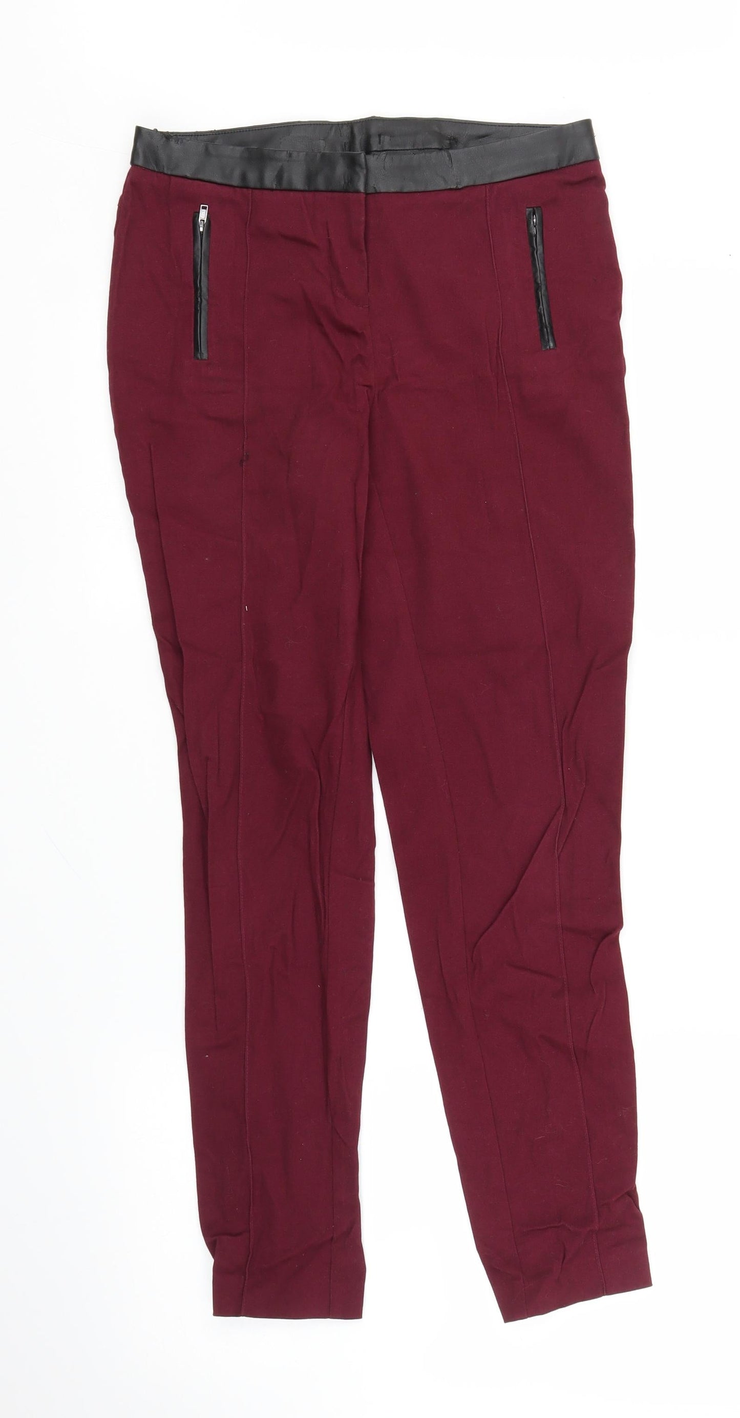 New Look Womens Purple   Skinny Jeans Size 8 L26 in