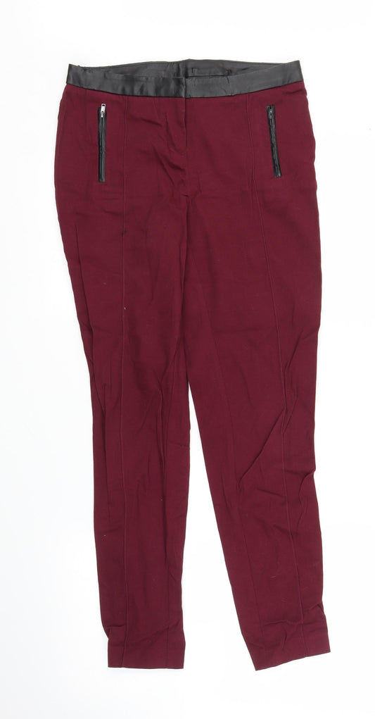 New Look Womens Purple   Skinny Jeans Size 8 L26 in