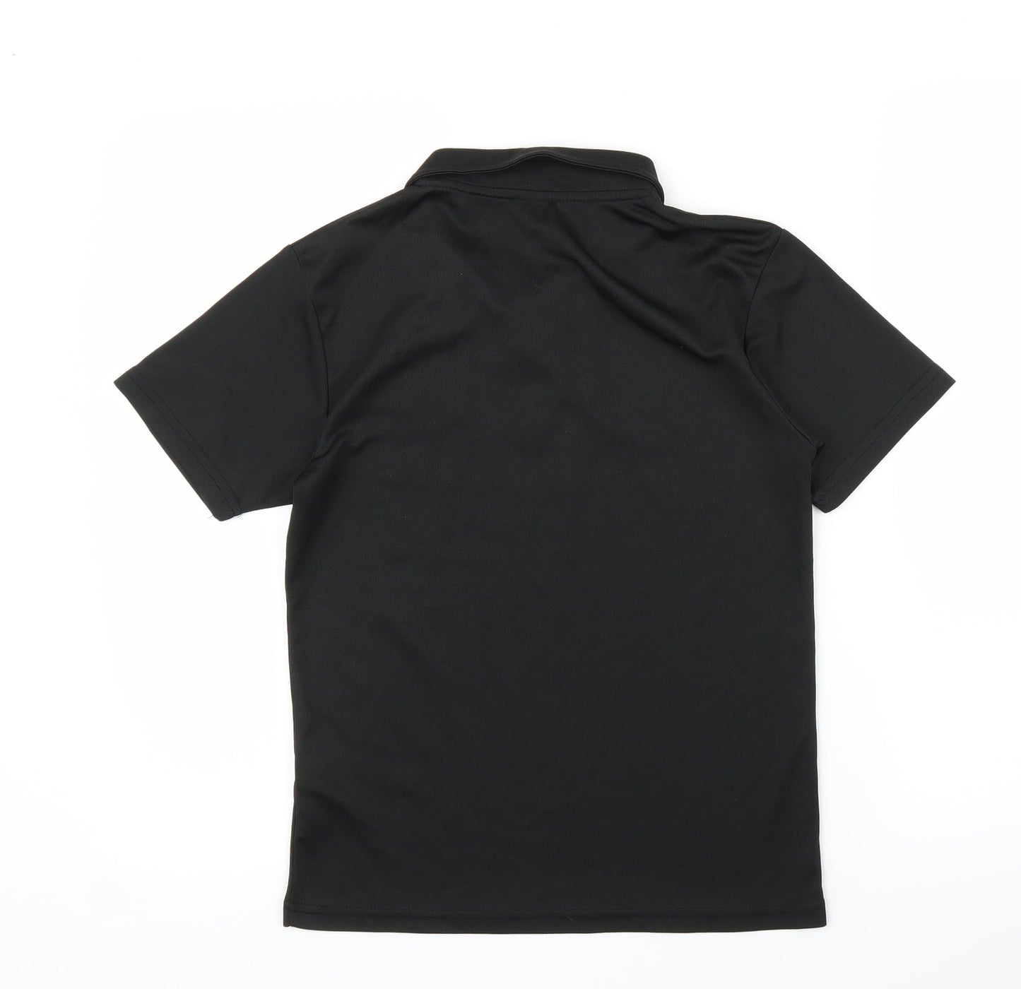 Just Cool Boys Black   Basic T-Shirt Size 10 Years  - Football