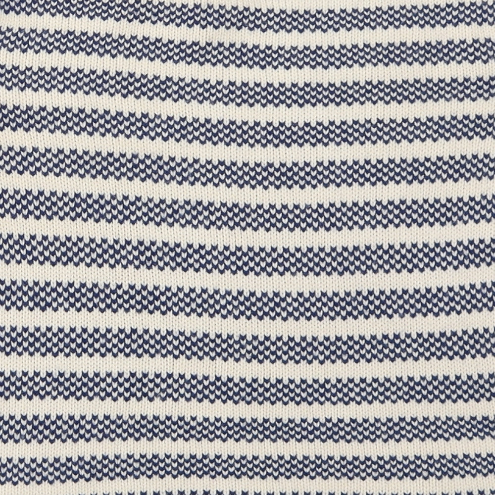 Authentic Clothing Company Womens Blue Striped  Pullover Jumper Size M