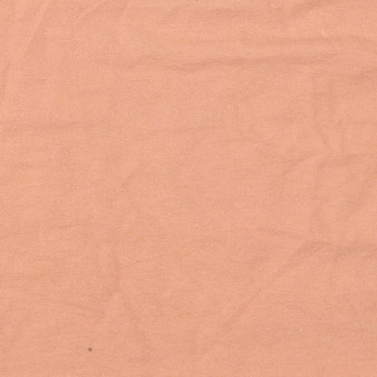 Womens UK Size 12 Topshop Orange Basic T-Shirt