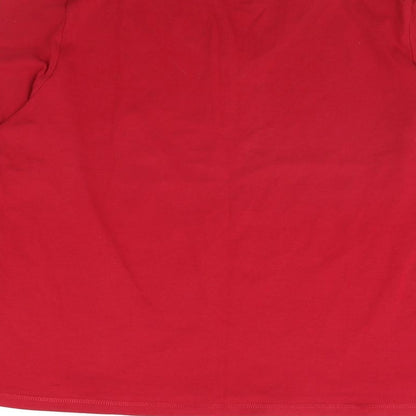 Bonmarché Womens Red Pullover Jumper Size M