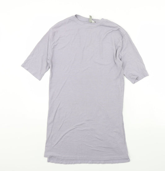 ASOS Womens Purple   T-Shirt Dress  Size 6