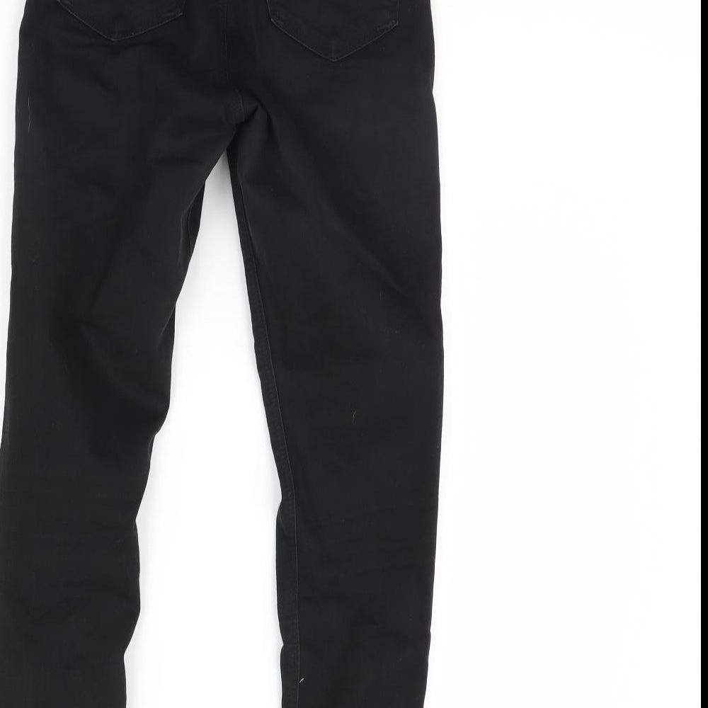 Topshop Womens Black   Skinny Jeans Size 26 in L30 in
