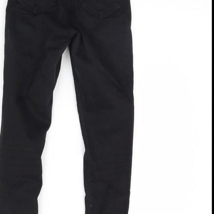 Topshop Womens Black   Skinny Jeans Size 26 in L30 in