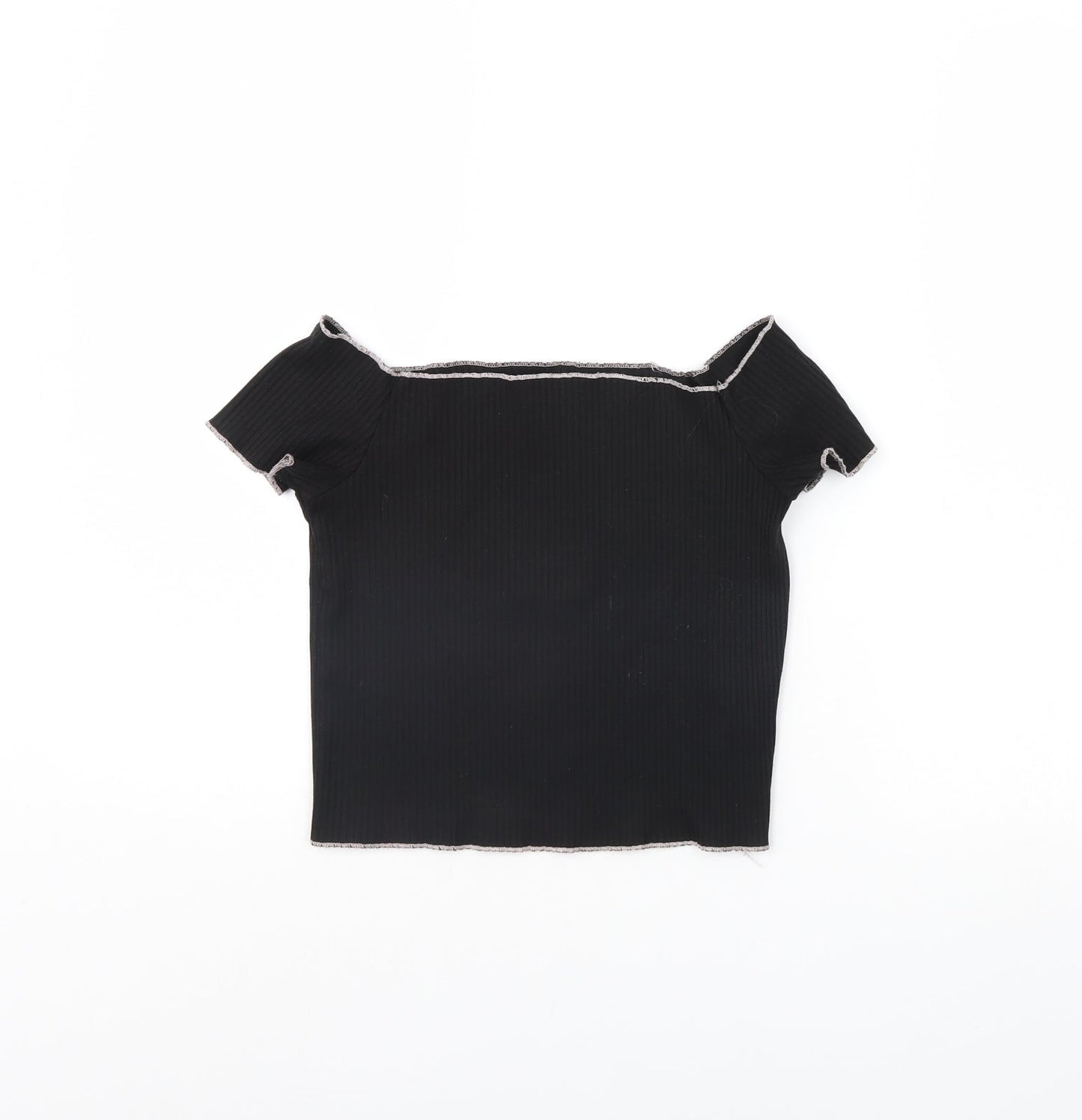 Primark Womens Black   Cropped Tank Size 10