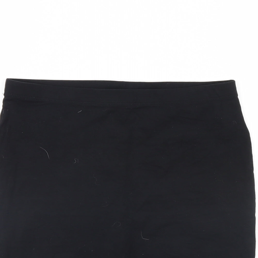 H&M Womens Black   Mini Skirt Size S