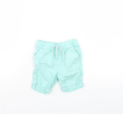 TU Boys Green   Chino Shorts Size 2 Years