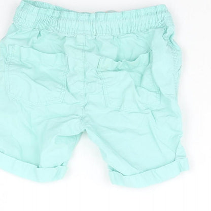 TU Boys Green   Chino Shorts Size 2 Years