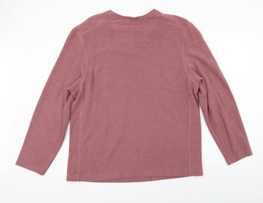 Easy  Mens Pink   Pullover Jumper Size L