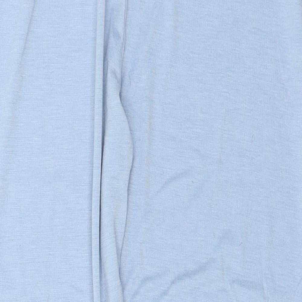Womens UK Size 12 Boohoo Regular Fit  Blue Trousers