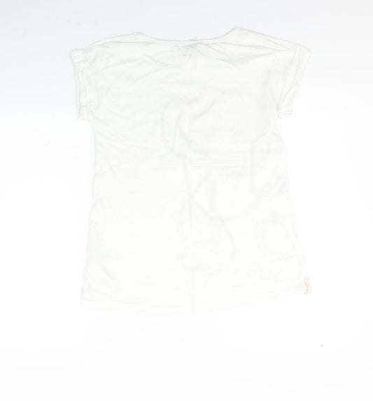 Avon Womens White   Basic T-Shirt Size 12