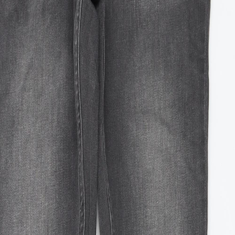 Saxon  Womens Grey   Skinny Jeans Size 28 in L32 in