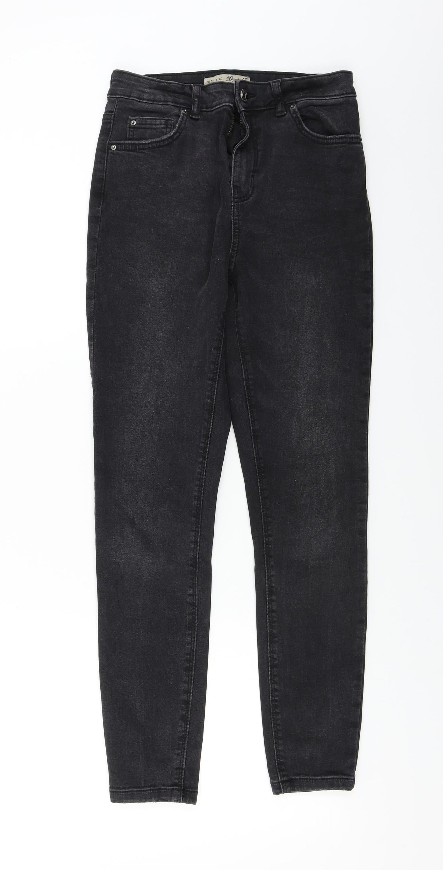 denim co Womens Black   Skinny Jeans Size 10 L23 in