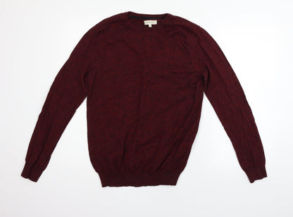 River Island Mens Red   Pullover Jumper Size M
