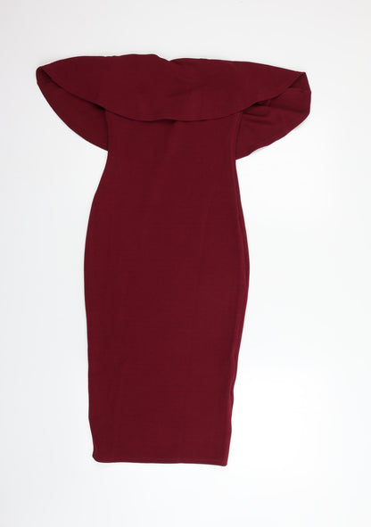 Preworn Womens Purple   Fit & Flare  Size XS