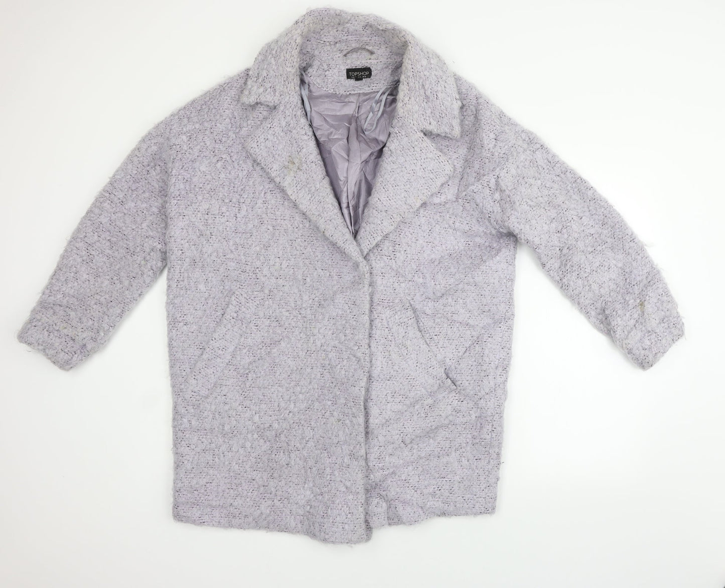 Womens UK Size 12 Topshop Purple Jacket