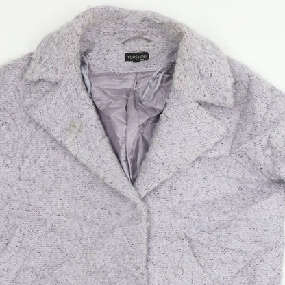Womens UK Size 12 Topshop Purple Jacket