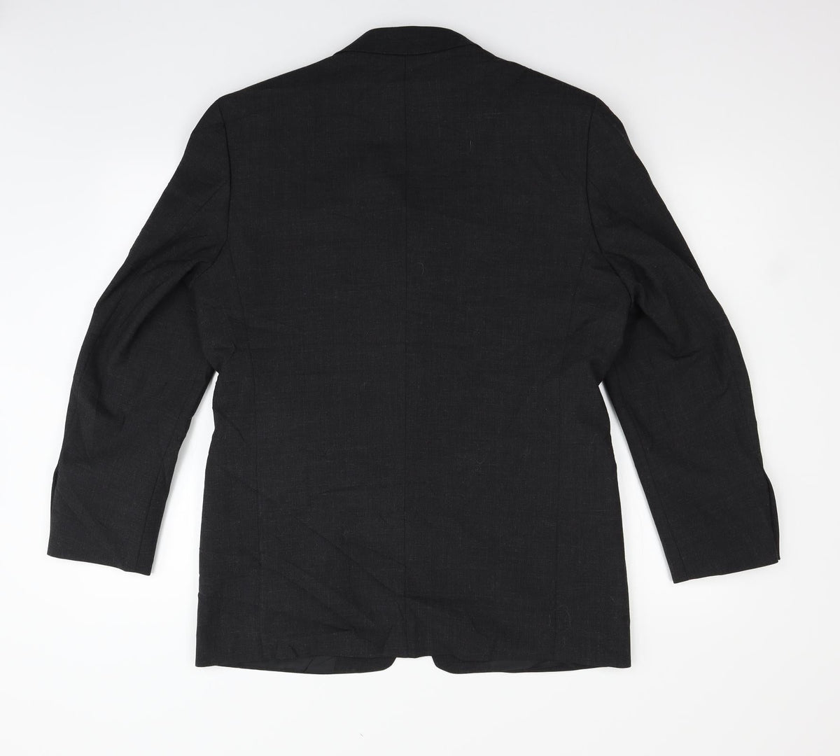 Back view of Roman men’s black jacket blazer, size 38