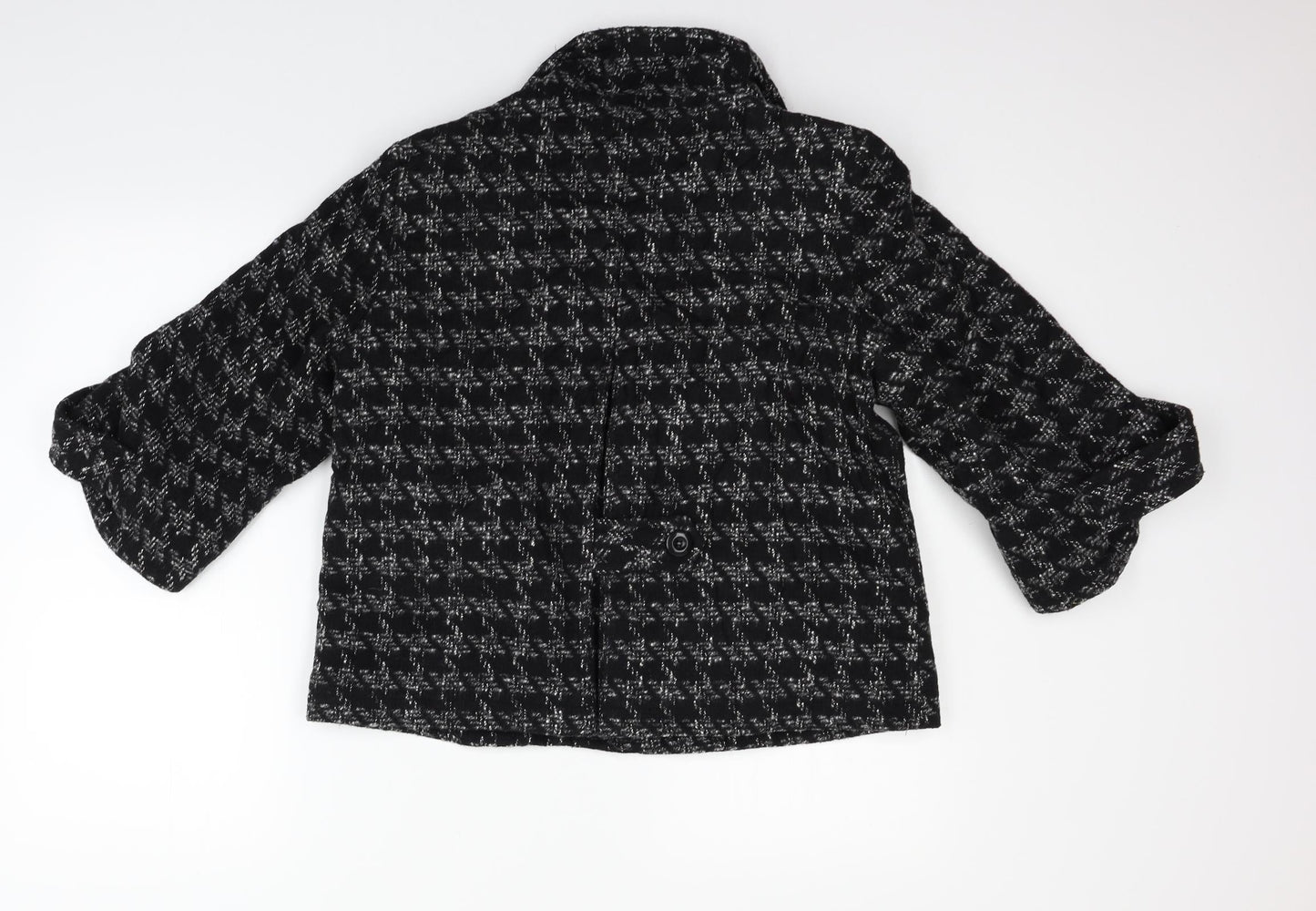 Womens UK Size 14 Preworn Regular Black Blazer