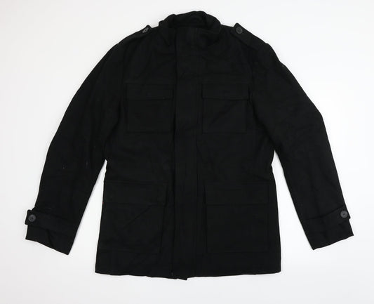 Linea Womens Black   Jacket Coat Size M