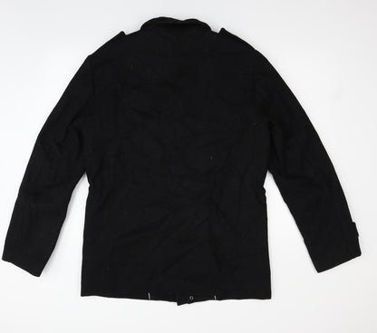Linea Womens Black   Jacket Coat Size M