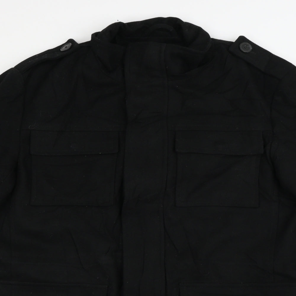 Linea Womens Black   Jacket Coat Size M