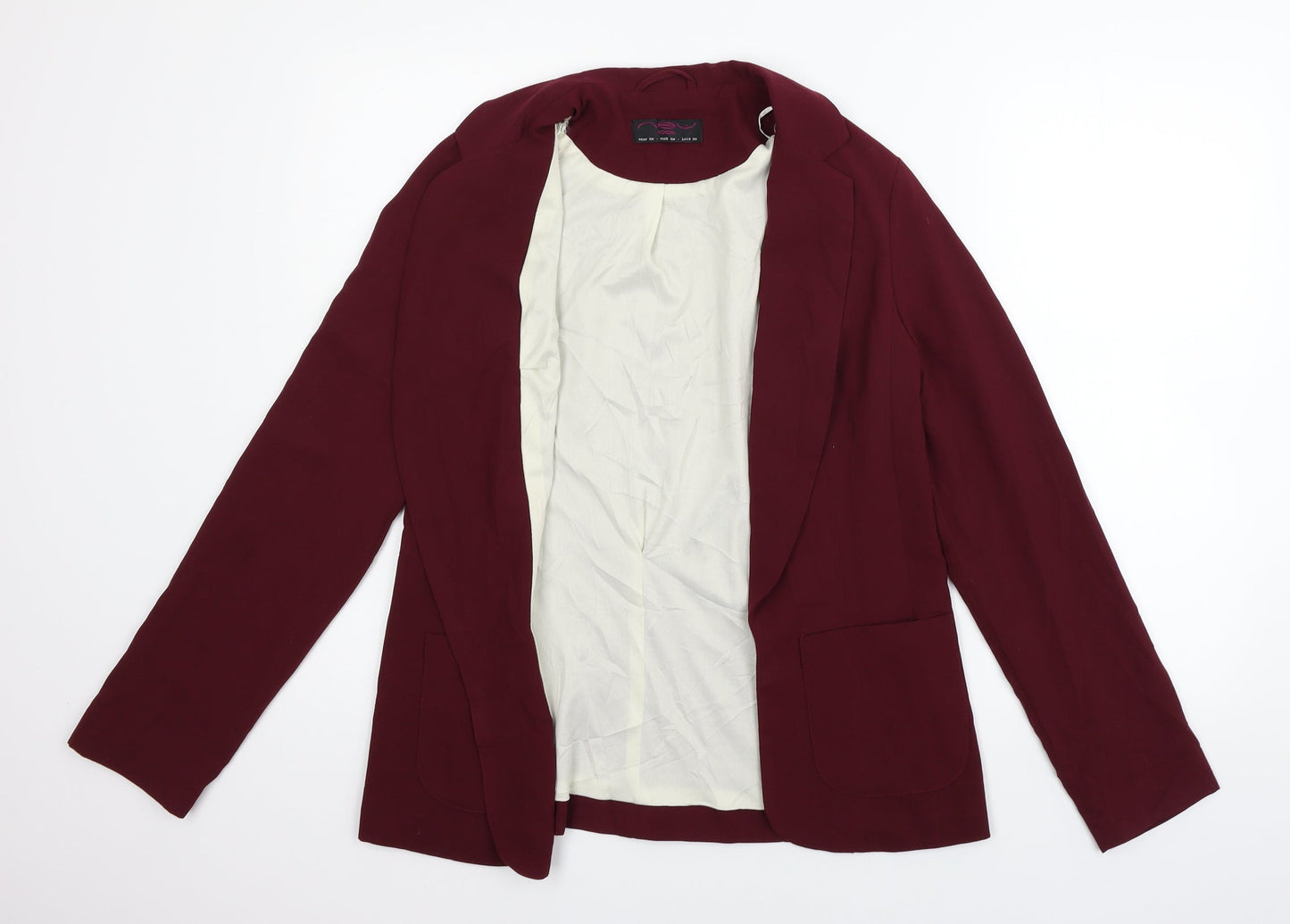 New Look Womens Purple   Jacket Blazer Size 10