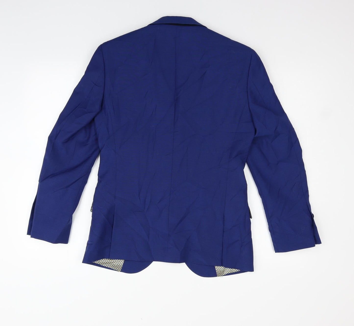 Womens UK Size 36 Preworn Regular Blue Blazer