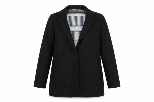 Womens UK Size L VILLA Black Jacket