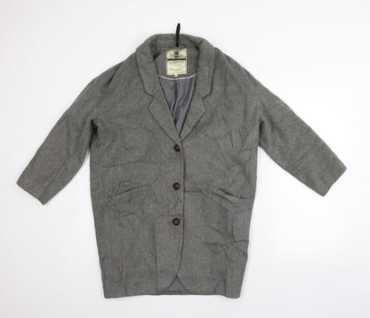 Womens UK Size 8 New Look Grey Gilet
