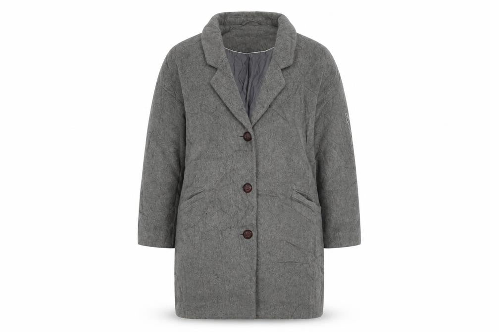 Womens UK Size 8 New Look Grey Gilet