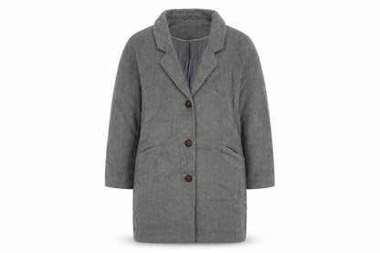 Womens UK Size 8 New Look Grey Gilet