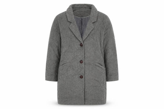 Womens UK Size 8 New Look Grey Gilet