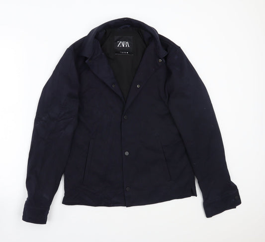 Zara Womens Blue   Jacket Blazer Size S