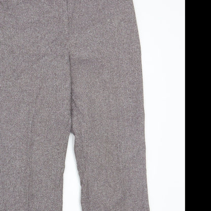 Womens UK Size 10 NEXT Regular Fit  Purple Trousers