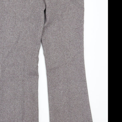 Womens UK Size 10 NEXT Regular Fit  Purple Trousers