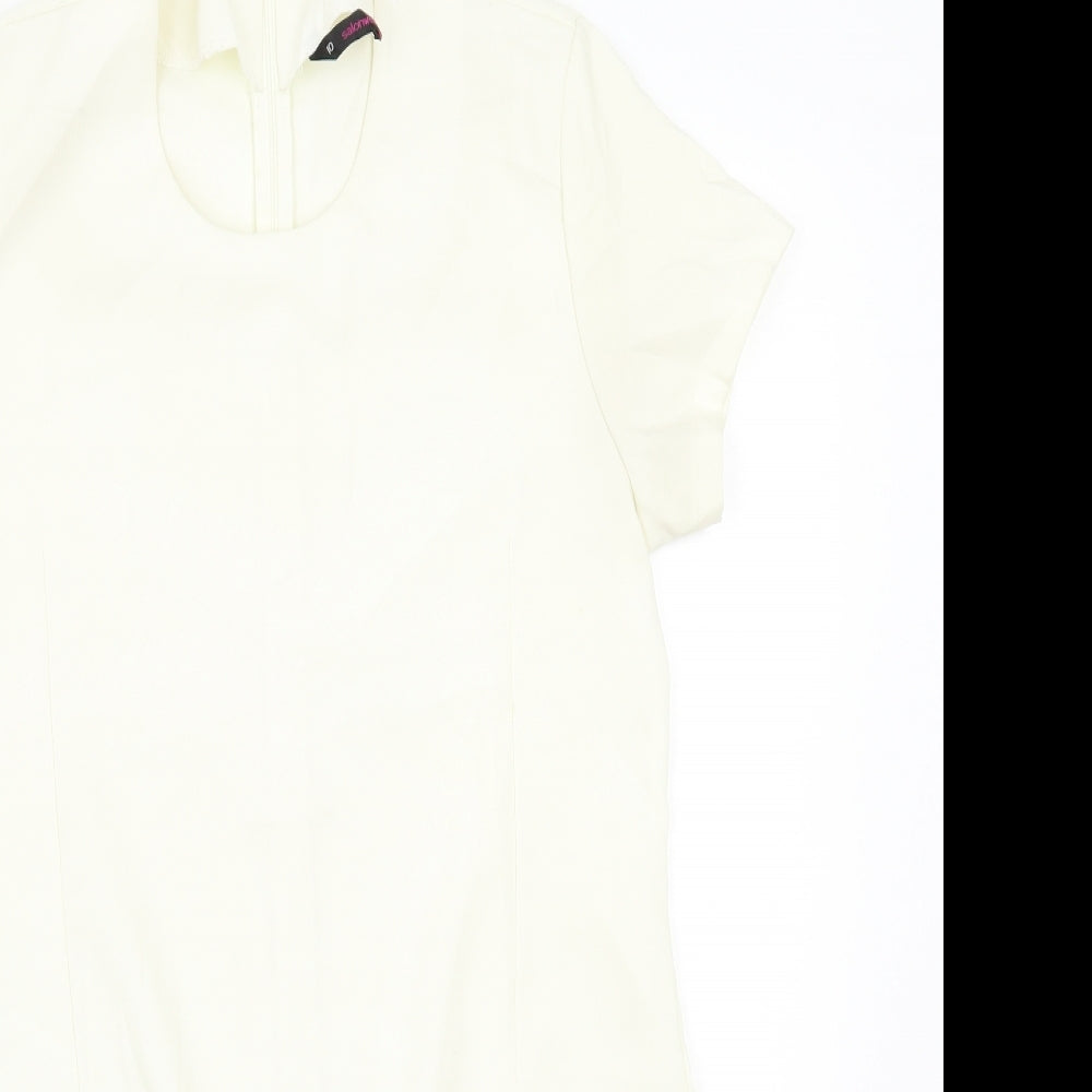 Style Womens White   A-Line  Size 10
