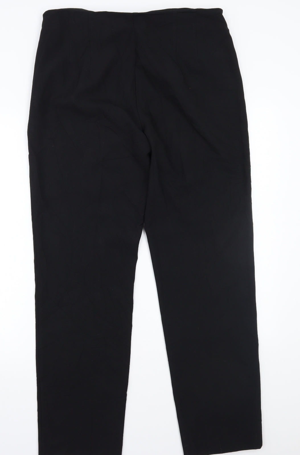 Womens UK Size 14 Marks and Spencer Regular Fit  Black Trousers