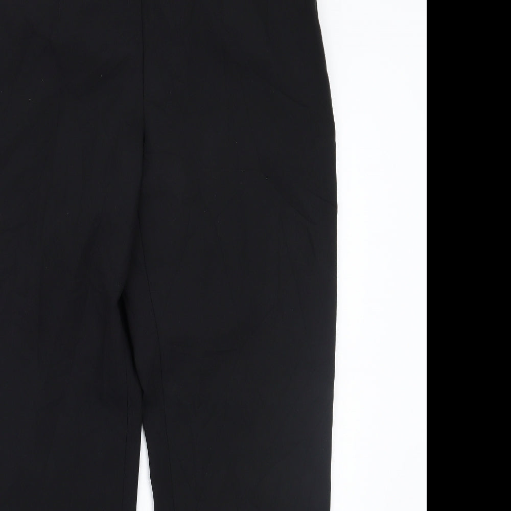 Womens UK Size 14 Marks and Spencer Regular Fit  Black Trousers