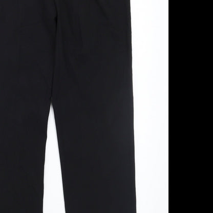 Womens UK Size 14 Marks and Spencer Regular Fit  Black Trousers