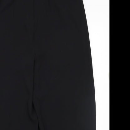 Official Womens Black   Trousers  Size 18 L29 in