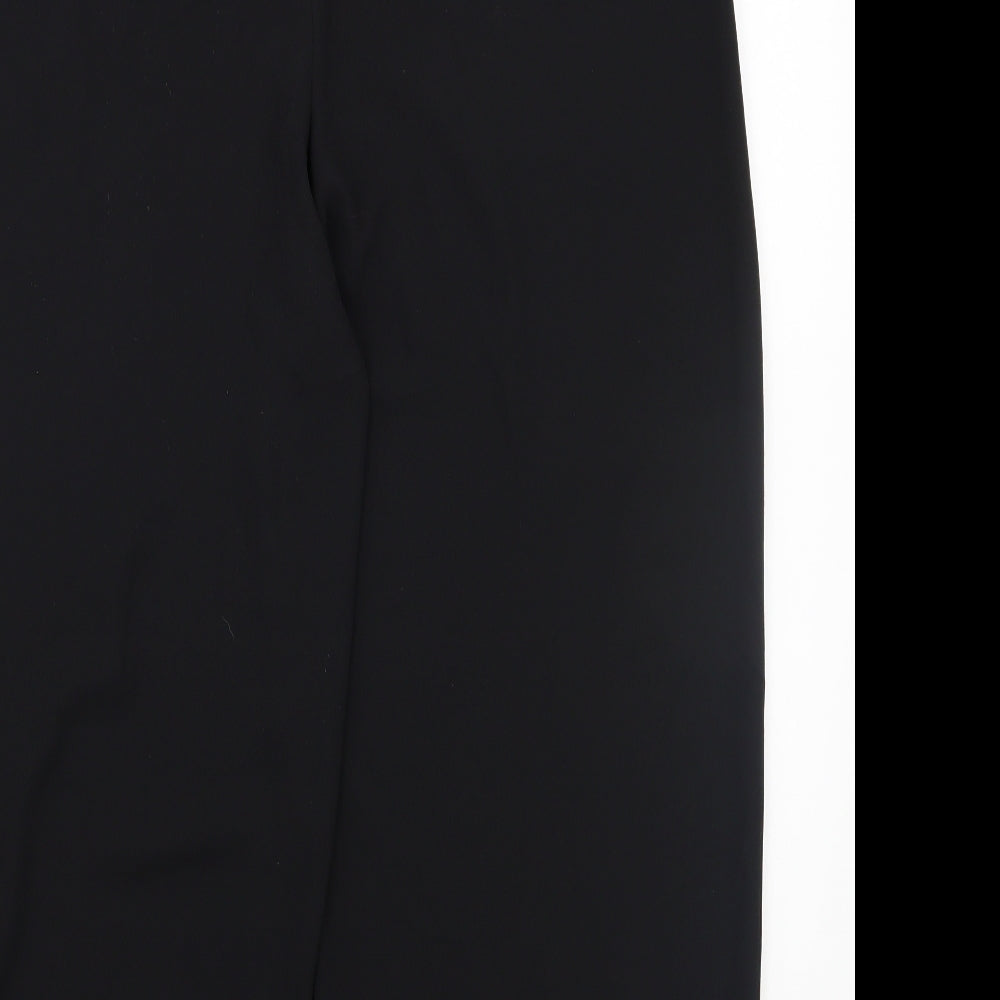 Official Womens Black   Trousers  Size 18 L29 in
