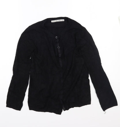 Zara Womens Black   Cardigan Jumper Size S