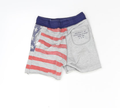 Oshkosh Boys Grey   Bermuda Shorts Size 3 Years