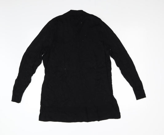 Evans Womens Black  Knit Pullover Jumper Size 14