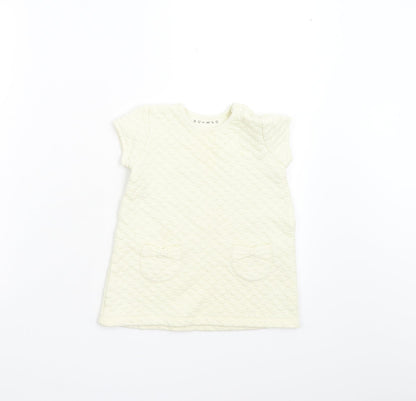 Nutmeg  Ivory   Jumper Dress  Size 18-24 Months