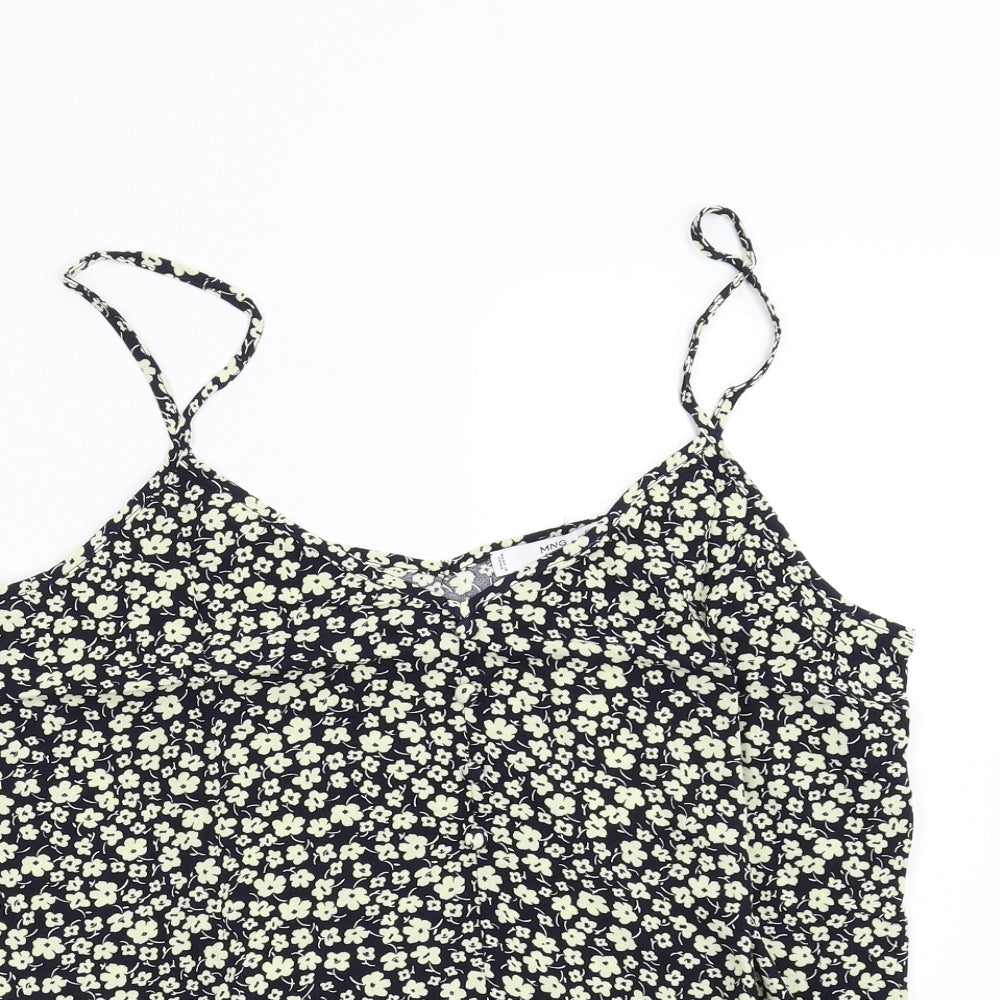 Womens UK Size L MNG Multicoloured Camisole Tank