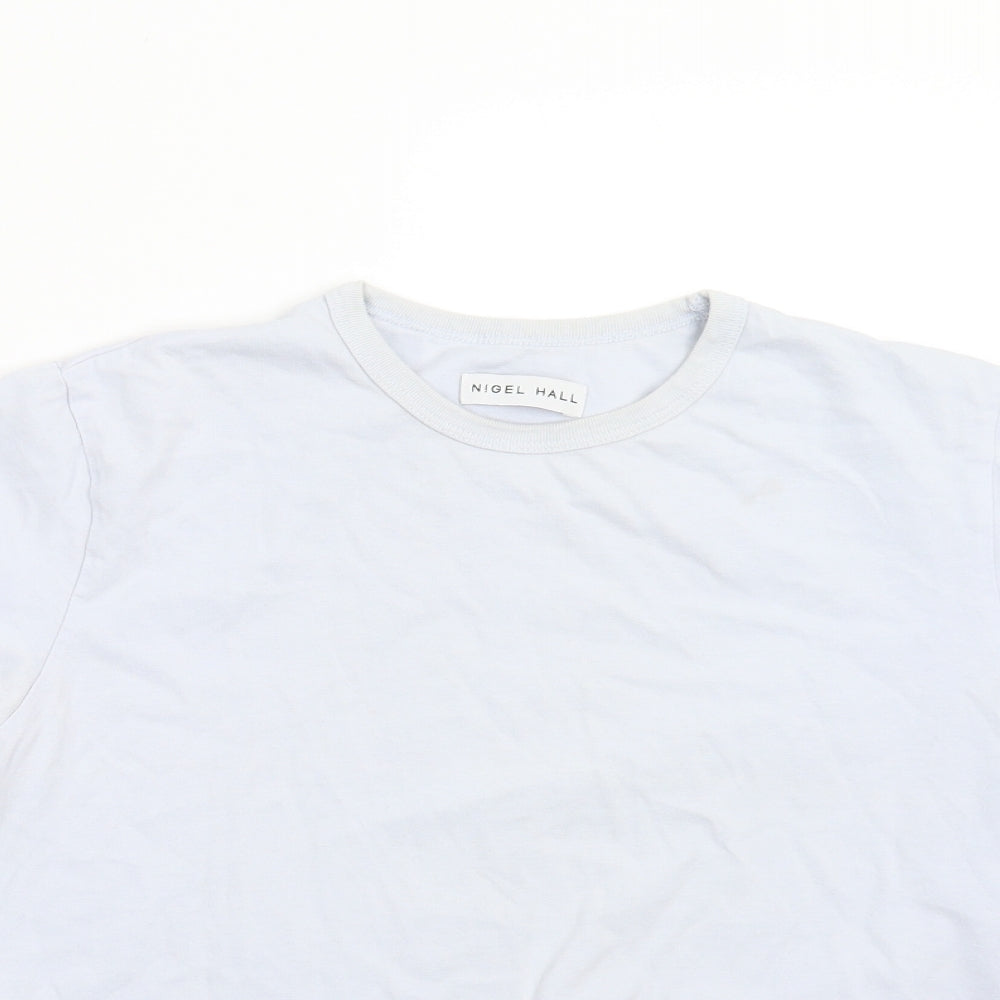 Nigel Hall Womens Blue   Basic T-Shirt Size M